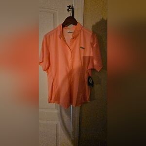 Columbia Women's Blouse in Coral